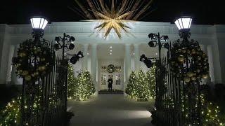 First Lady takes ABC7 on tour of Biden administration's final White House holiday display