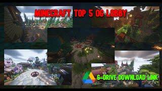 Top 5 Best Minecraft Server Lobby Hub Map + Free Download 2024