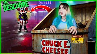 🟢 El RATÓN de CHUCK E CHEESE ME DESCUBRIÓ ESCONDIDA en su RESTAURANTE!! 