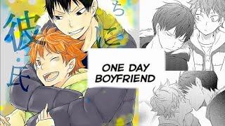 Haikyuu!!DJ|| Ichinichi Kareshi/ One day boyfriend|| Bl manga||[Eng]|| #KageHina