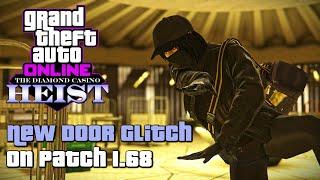 New Vault Door Glitch for Casino Heist using buffered ledge grab glitch [GTA Online v1.68]