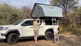 Eezi-Awn Takes the SWORD Family Hard Shell Tent to Zimbabwe.