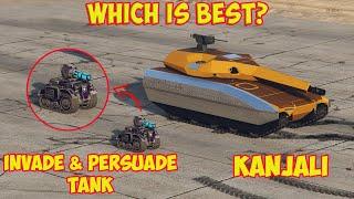 Kanjali VS Invade & Persuade Tank | Versus Series