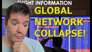 GLOBAL NETWORK COLLAPSE: Flights, Banks, Business, all DOWN‼️