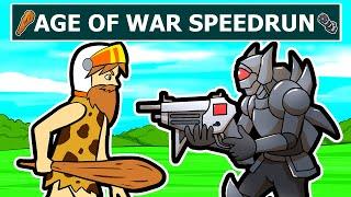 I SPEEDRAN Age Of War 1-2 In 10 Minutes...