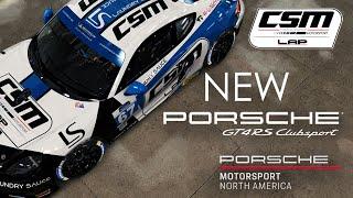NEW Team – NEW Car. Czabok-Simpson Motorsport Porsche 718 GT4 RS CS