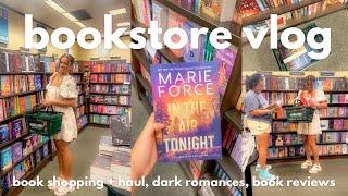 cozy *autumn* bookstore vlog  book shopping at barnes and noble like we’re on facetime + HUGE HAUL