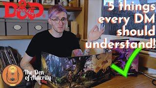 5 things every DM should understand (that aren't mechanics) | How to be a Dungeon Master