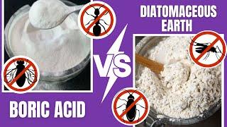 Diatomaceous Earth vs Boric Acid: Which Is Best For Pest Control