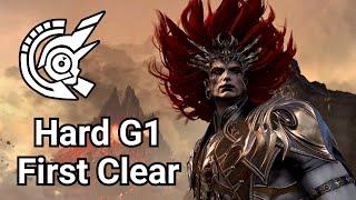 Echidna G1 First Clear (Hard) Newbie Scouter Prog POV [Evolution Legacy] / LOST ARK Kazeros Raid