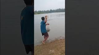 viral net fishing video