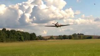 Hawker Hurricane R4118 Low pass