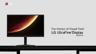 LG UltraFine OLED Pro Monitor: The Master of Visual Tech | LG (15sec)