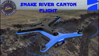 Skydio 2 Cinematic Flight At Dedication Point On The Snake River Canyon