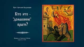 « Кто это - "домашние" враги?». Проповедь прот. Артемия Владимирова. 260620.