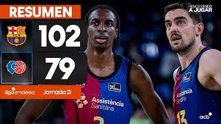 Barça - Río Breogán (102-79) RESUMEN | Liga Endesa 2024-25