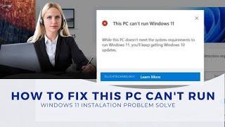 How to Fix This PC Can't Run Windows 11 (Bypass TPM and Secure Boot) New Method very easy 2022