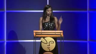 Zoe Saldana's presentation speech for J.J. Abrams' VES Visionary Award