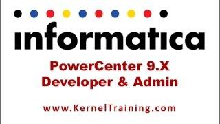 Tutorial on Informatica PowerCenter 9.X Developer and Administration