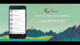 Android Studio Tutorial - News Reader Part 3 (Upgrade to latest V2 API) edmt dev