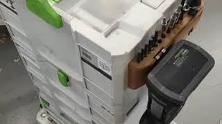 Монтажная станция из сортейнеров Festool плюс небольшие доделки. Рекомендую мастеровым!