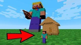 НУБ СТАЛ САМЫМ МАЛЕНЬКИМ ИГРОКОМ МАЙНКРАФТА / МИНИ НУБ MINECRAFT / ГИГАНТ / МИНИ ДОМ