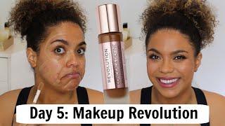 Makeup Revolution Conceal and Define Foundation Review! 12 Days of Foundation Day 5