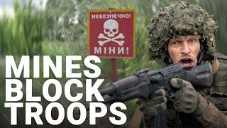 'We move forward slowly' | Frontline troops face mines, traps, and bombs