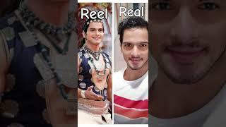 Radha Krishna serial cast #reelreal #reality #1million 