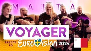 VOYAGER reacts to Sarah Bonnici - Loop - EUROVISION 2024 