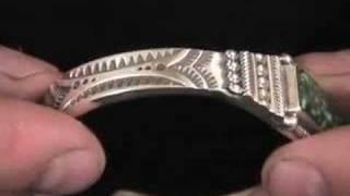 Navajo Damele Turquoise Bracelet Video