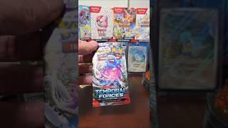 Ep. 104 Pokémon Scarlet and Violet Temporal Forces pack rip #pokemon #pokemontcg #temporalforces