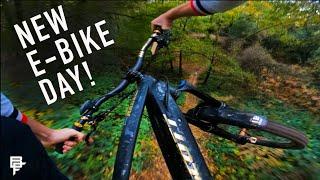 BUILDING AND RIDING SCOTT'S NEWEST e-MTB!! THIS THING IS INSANE!!