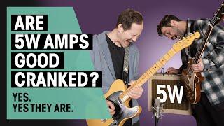 5W Amps Cranked - Glorious Tone! | Fender, VOX, Supro, And More | Thomann