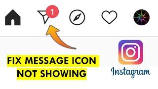 How to Fix Instagram Message Icon Not Showing Problem in Android