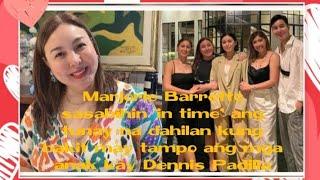 Marjorie Barretto sasabihin ‘in time’ ang tunay na dahilan kung bakit may tampo#trending