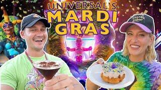 The BEST Of Universal Orlando’s Mardi Gras | Snacks, Drinks, Parade & More Universal Studios Florida