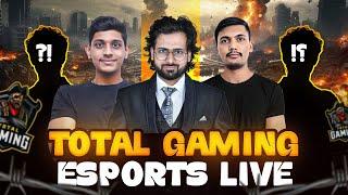 AAJAO DOSTO LIVE WITH TOTAL GAMING ESPORTS || TG FOZYAJAY IS LIVE  #totalgaming #tournamentlive
