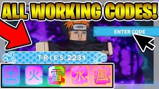 ALL 6 NARUTO RPG: BEYOND CODES! MAY 2020) | ROBLOX Codes *SECRET/WORKING*