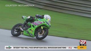 Motorcycle-racing girl, 14, passing the guys: 'We're all competitors, and we're all trying to win'