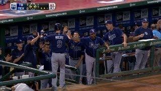 TB@TEX: Young gives Rays 1-0 lead with sacrifice fly