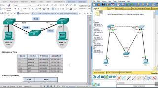 Lab – Configuring Rapid PVST+, PortFast, and BPDU Guard 1