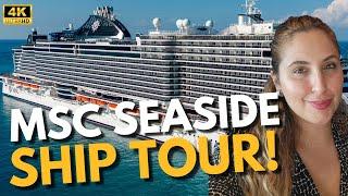 MSC Seaside Full Ship Tour, 2023 Review & BEST Spots, MSC Cruises