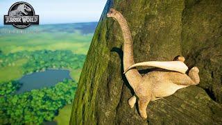 DINOSAURS RAGDOLL PHYSICS IN JURASSIC WORLD EVOLUTION