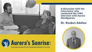 The Inspiration Behind Aurora's Sunrise: An Interview with Dr. Rouben Adalian