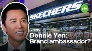 Hong Kong star Donnie Yen opens Skechers store in Xinjiang, China | Radio Free Asia (RFA)