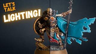 Miniature Painting Lighting Tips! | Lighting Ideas For Your Desk!