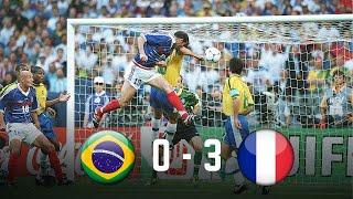 France 3 - 0 Brazil | World Cup 1998 HD