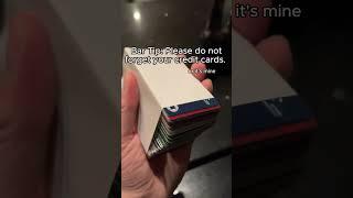 Bar Tip: Close Your Tab