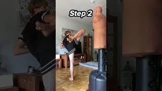 Mikey‘s roundhouse kick tutorial#martialarts #shorts